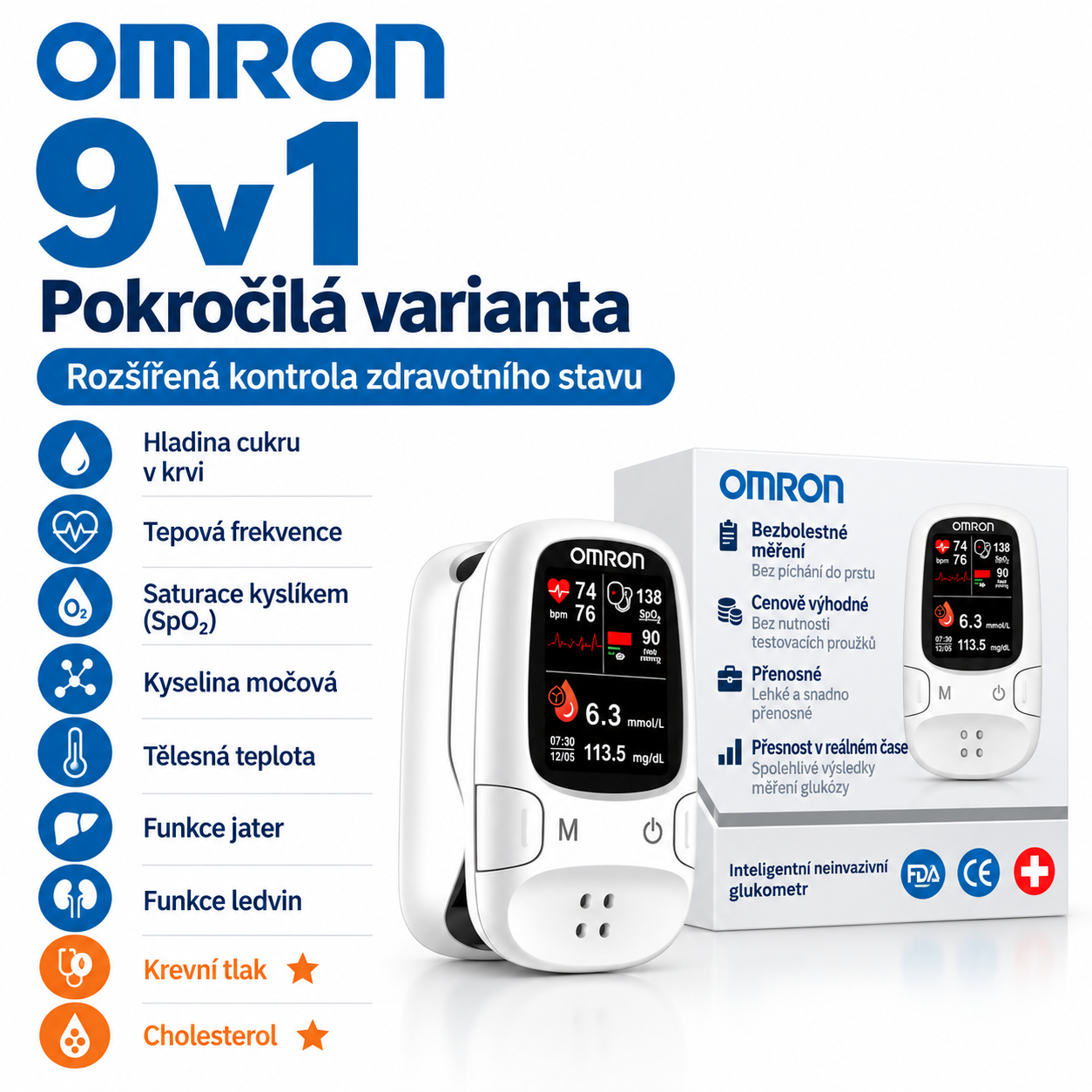 🔥 Black Friday u Omron™: Moderní kontrola zdraví pro každý den 🇺🇸
