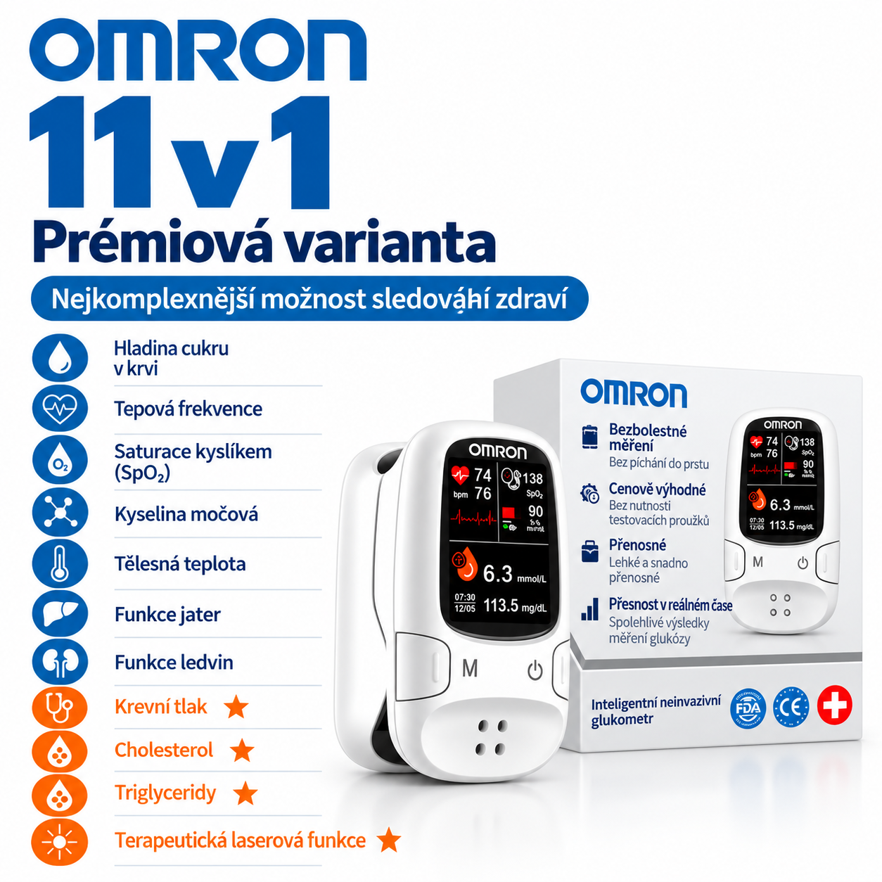 🔥 Black Friday u Omron™: Moderní kontrola zdraví pro každý den 🇺🇸