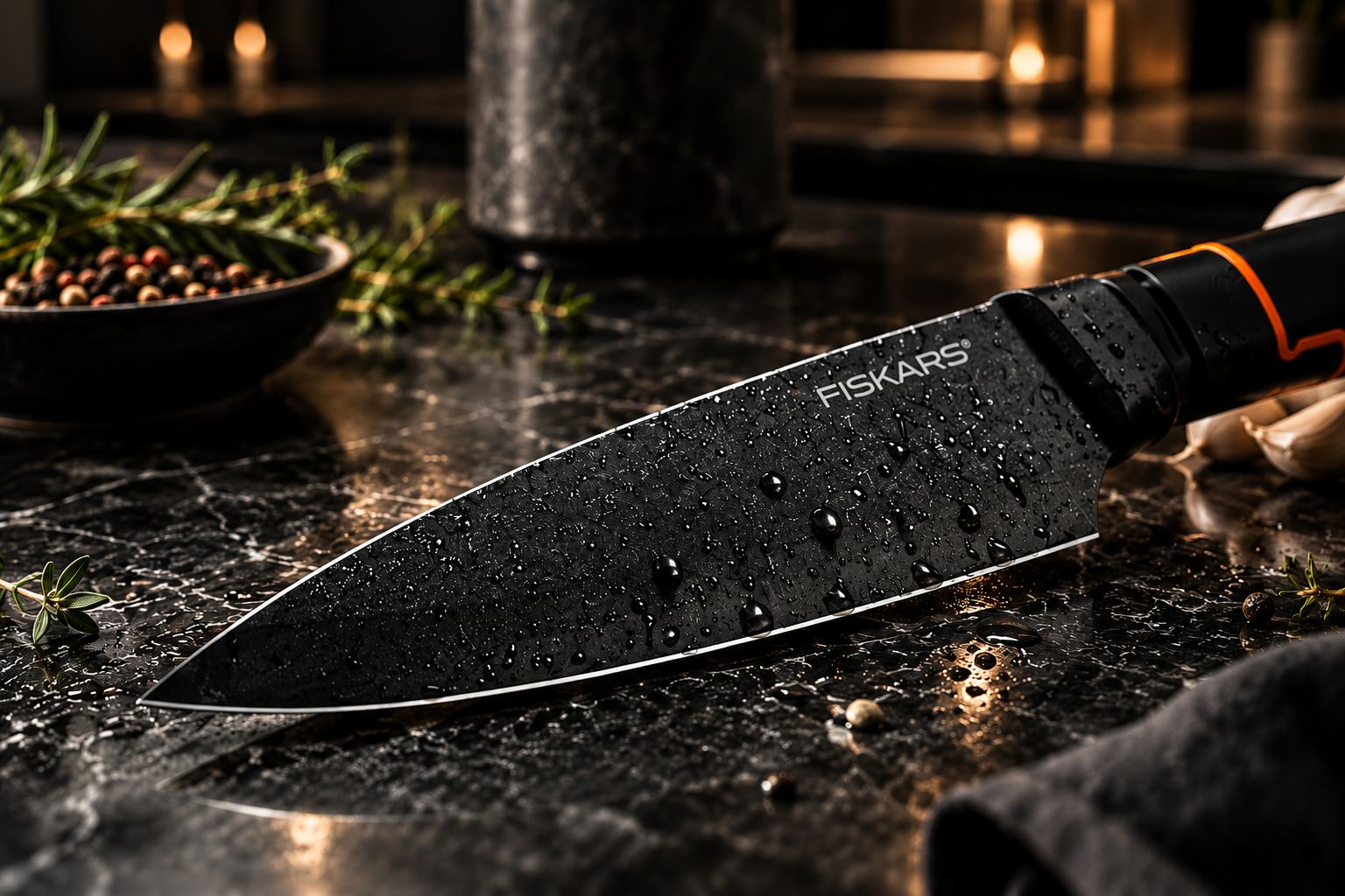 Knife blade detail