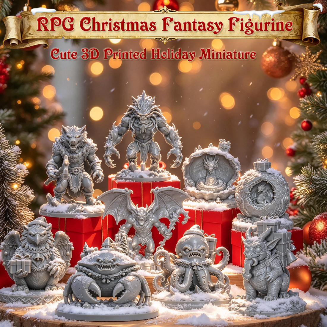 Your Very Own RPG-Style Christmas Decor