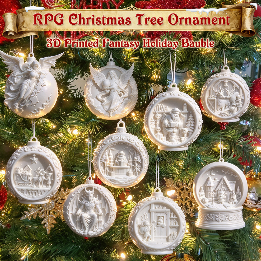 Your Very Own RPG-Style Christmas Decor