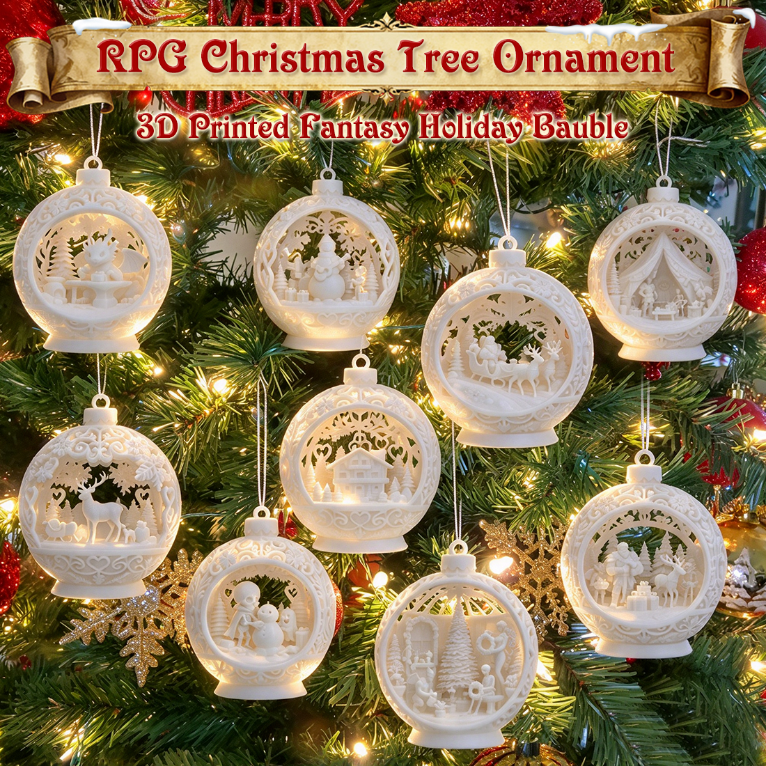 Your Very Own RPG-Style Christmas Decor