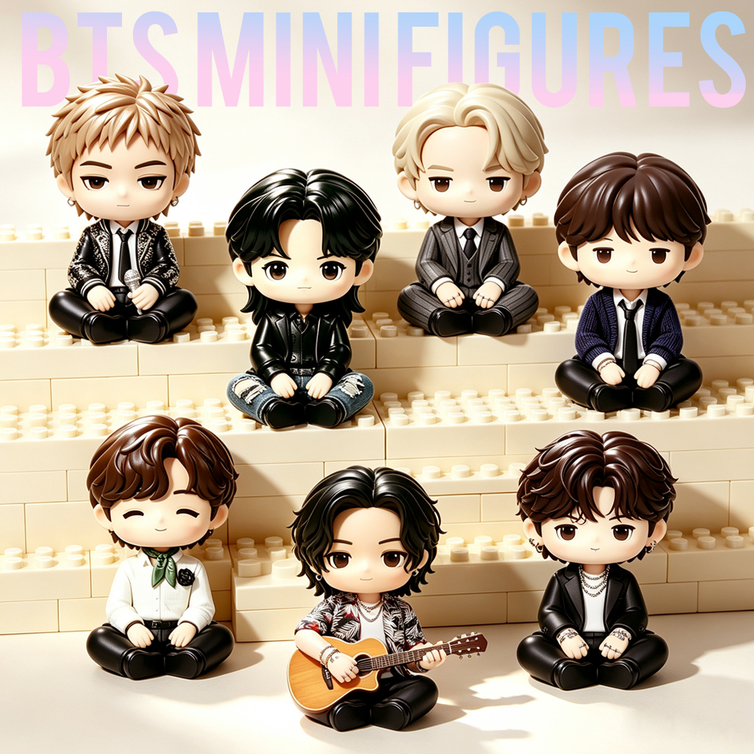 BTS Mini Figures-Min Yoongi
