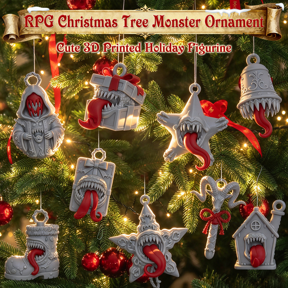 Your Very Own RPG-Style Christmas Decor