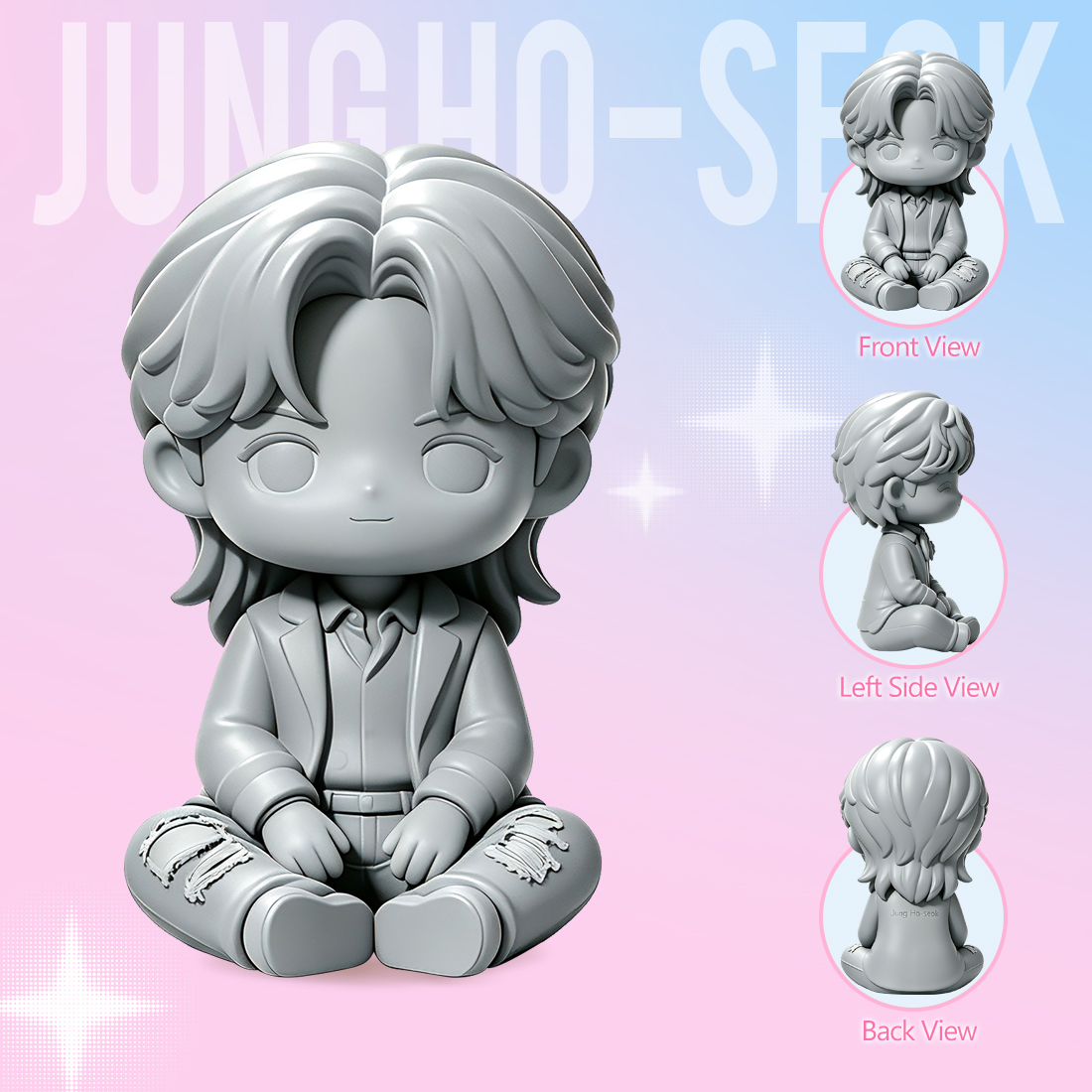 BTS Mini Figures-Jung Ho-seok