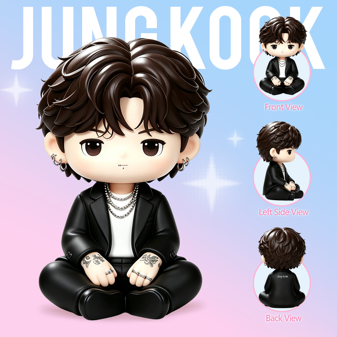 BTS Mini Figures-Jung Kook