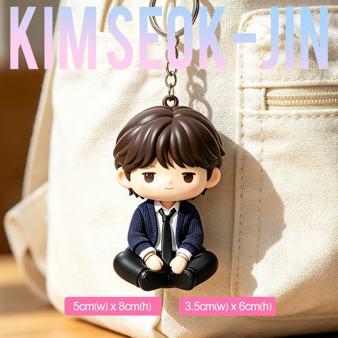 BTS Mini Figures-Kim Seok-jin