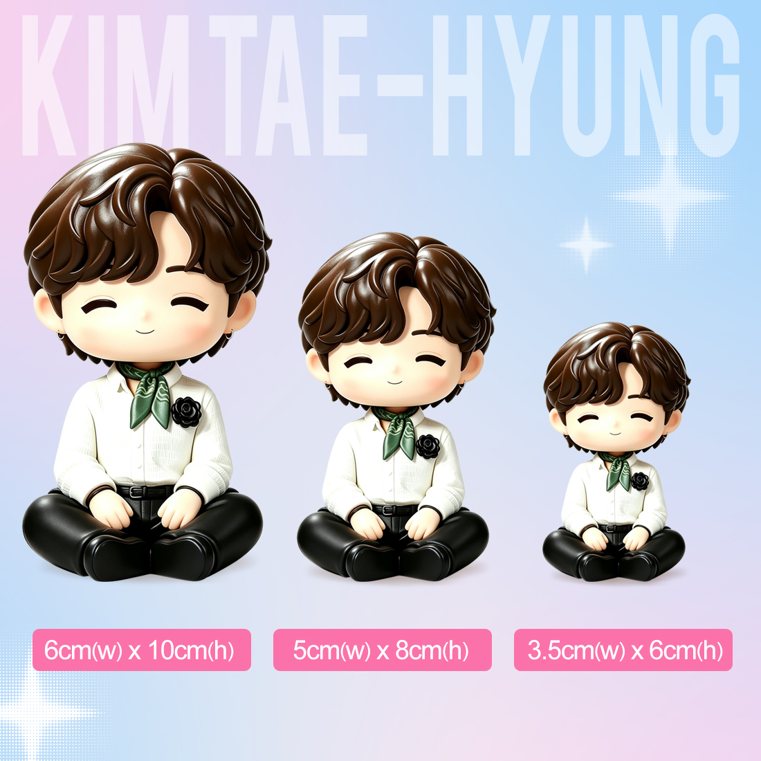 BTS Mini Figures-Kim Tae-hyung