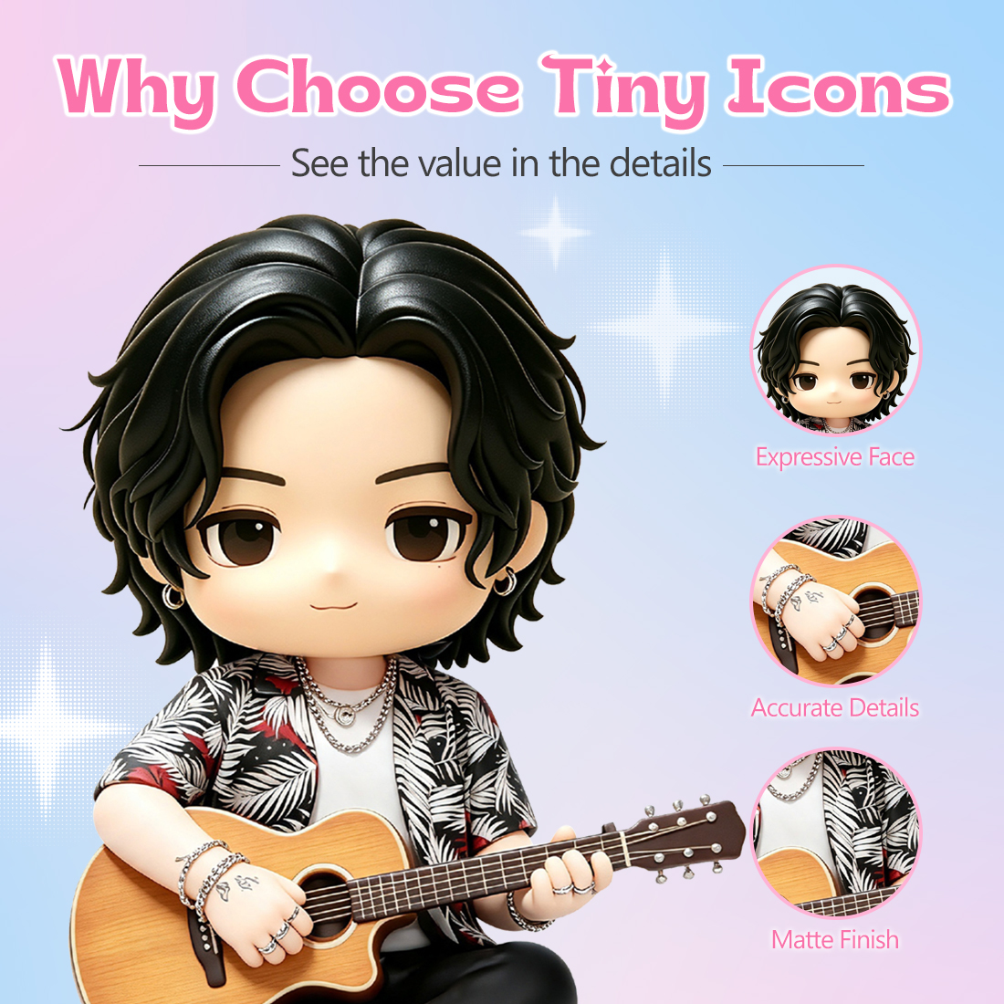 BTS Mini Figures-Min Yoongi