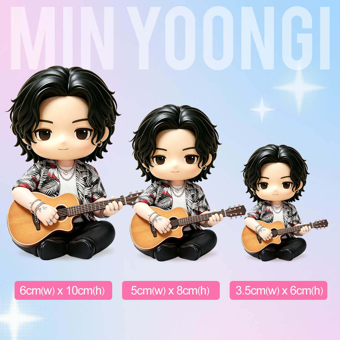 BTS Mini Figures-Min Yoongi