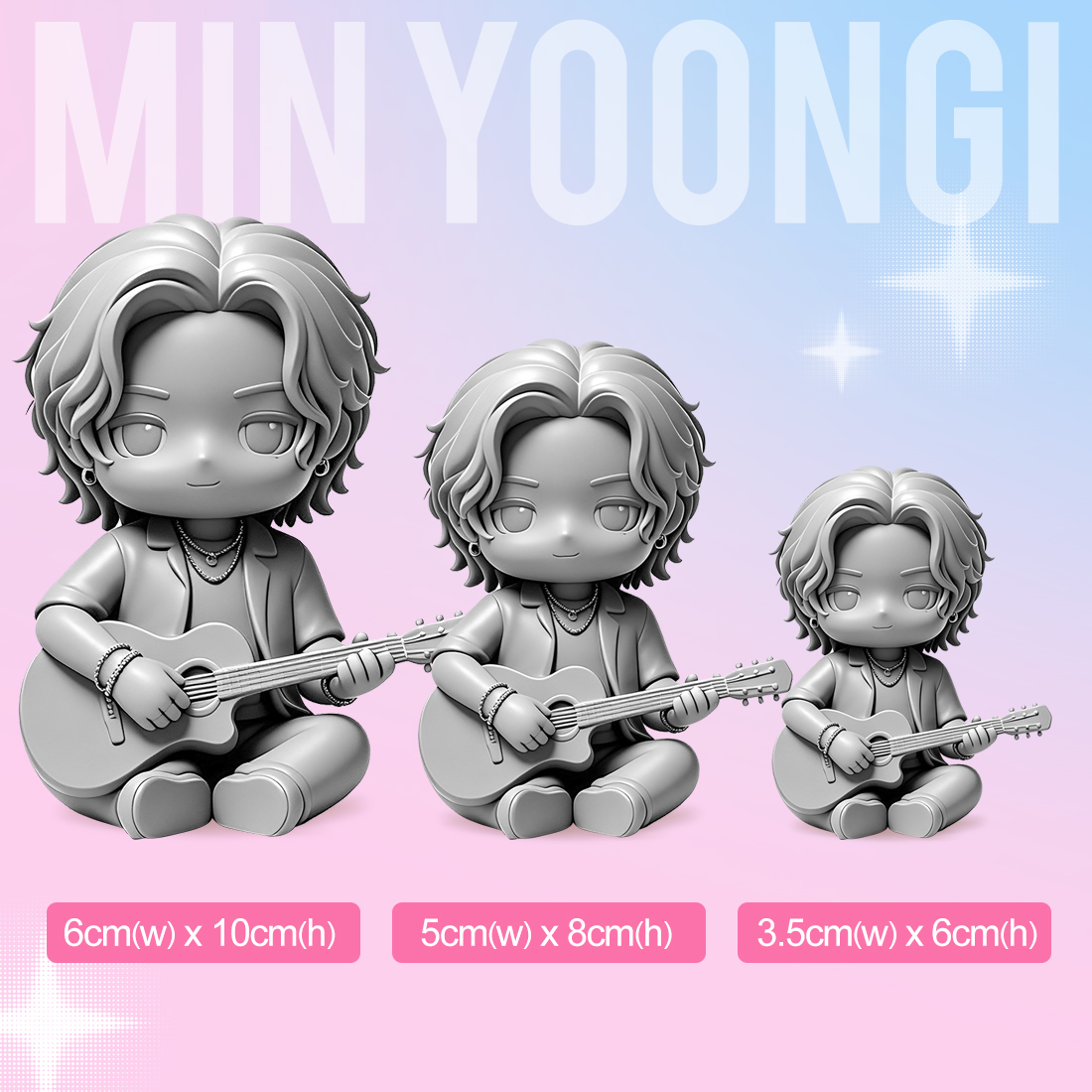 BTS Mini Figures-Min Yoongi