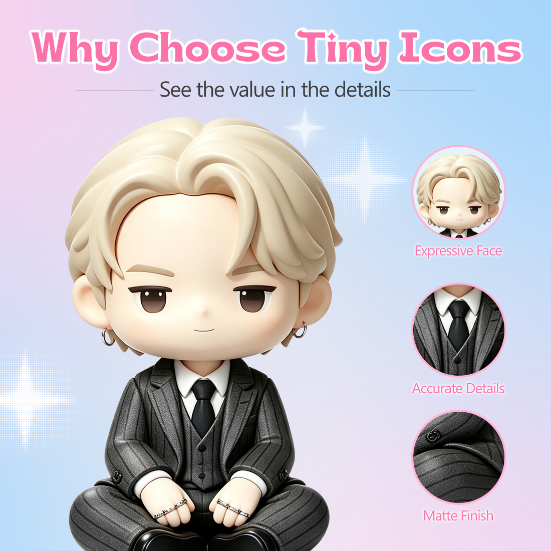 BTS Mini Figures-Park Ji-min
