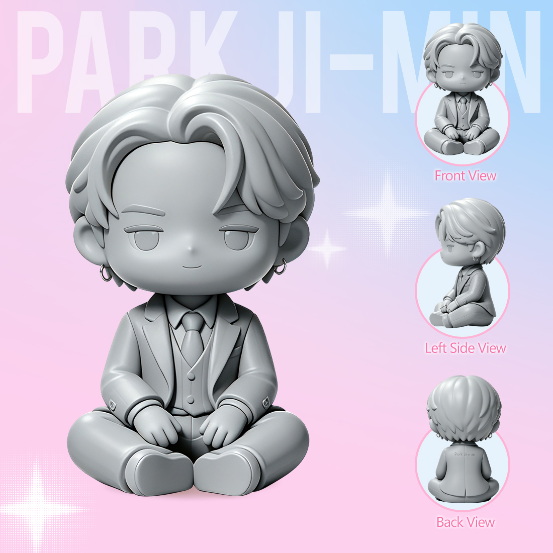 BTS Mini Figures-Park Ji-min