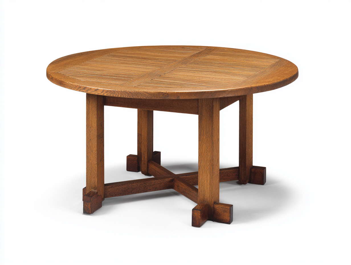 Table de jardin en bois 126x126x74 cm - brun - pour jardin style naturel-Vovadohome