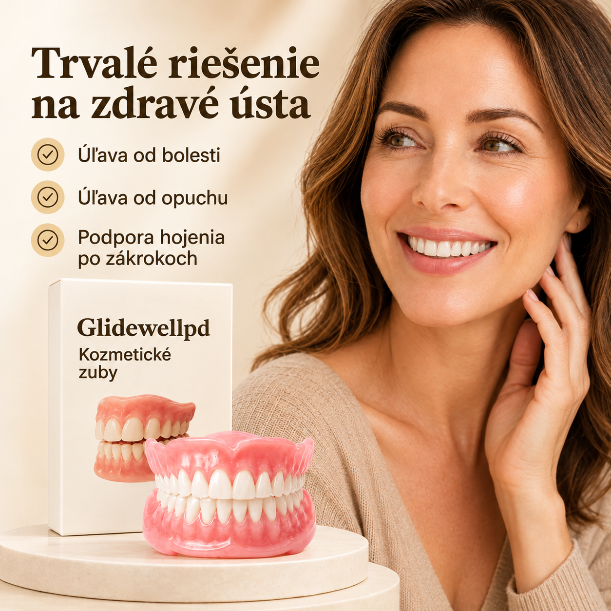 PRÉMIOVÉ CELKOVÉ PREKRYTIE ZUBOV