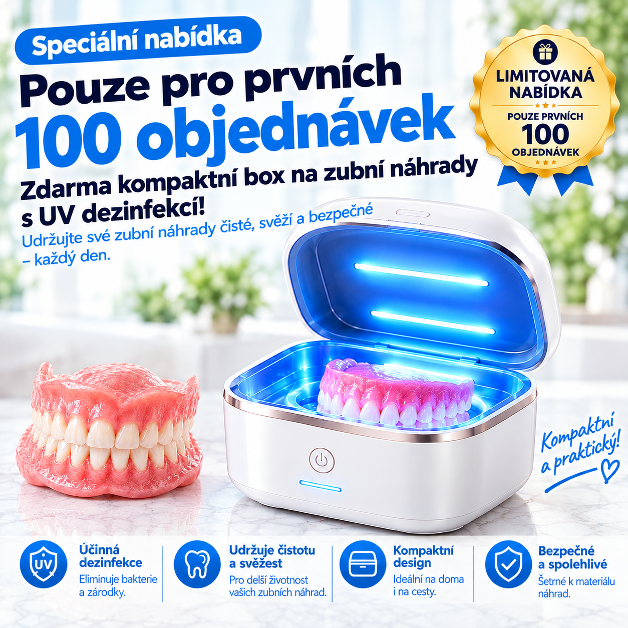 Zubné náhrady z dentálnej PMMA živice – prirodzený odtieň, vysoká odolnosť a pohodlné prispôsobenie ústnej dutine.