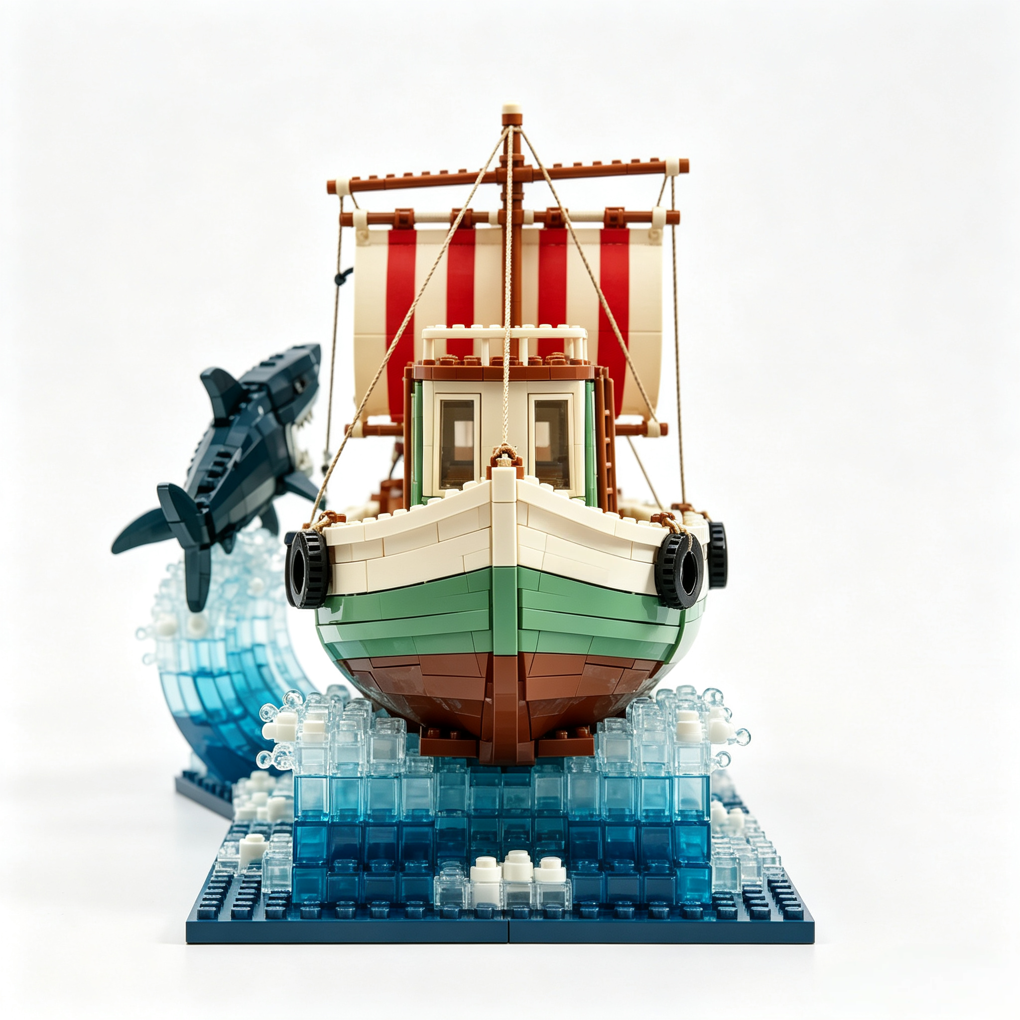 The Orca Deep‑Sea Shark Encounter Building Set