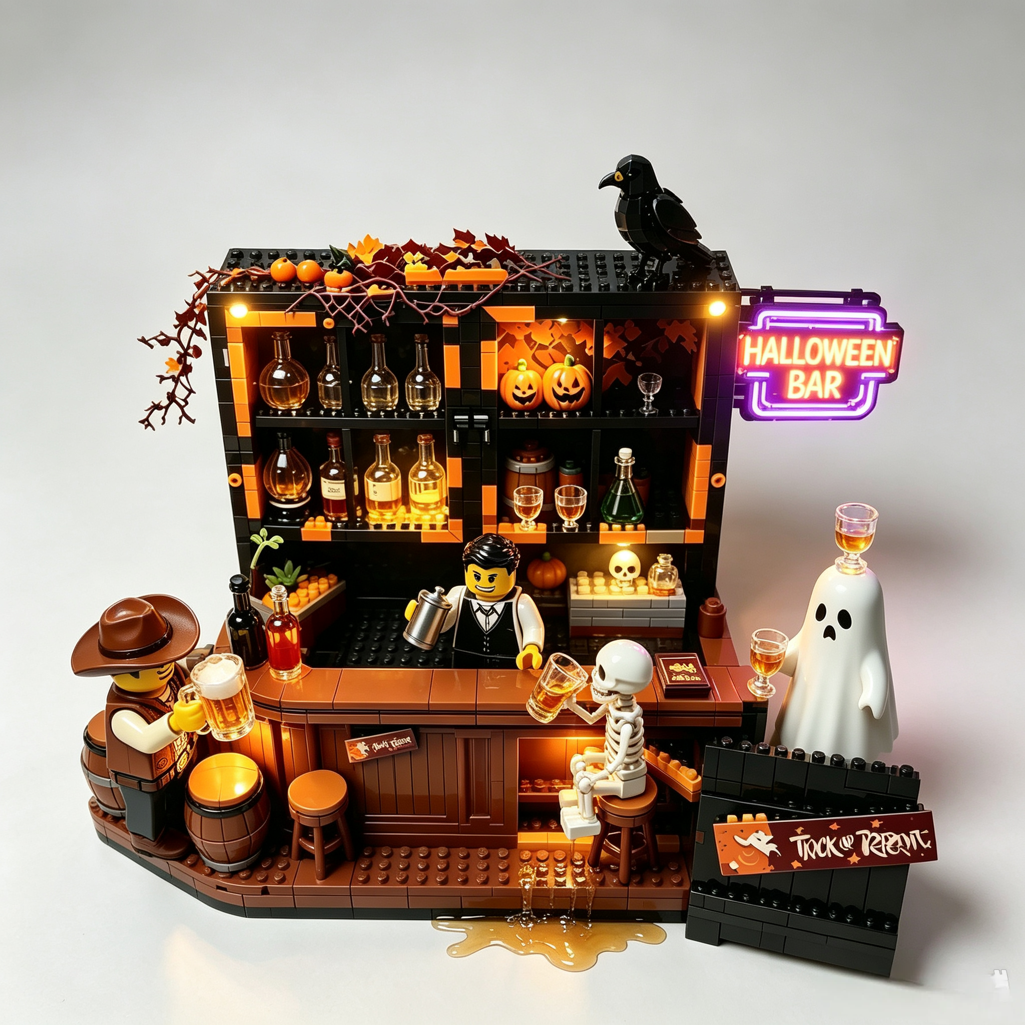 Halloween Bar Building Set