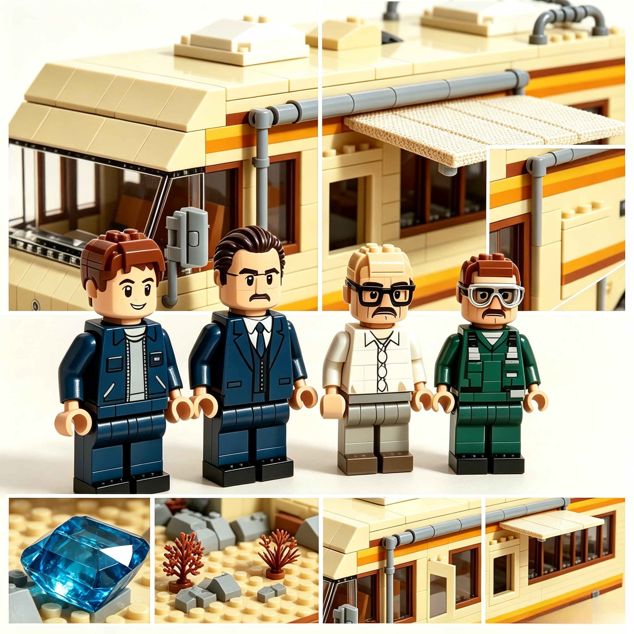 Desert Chemist RV Lab Building Set