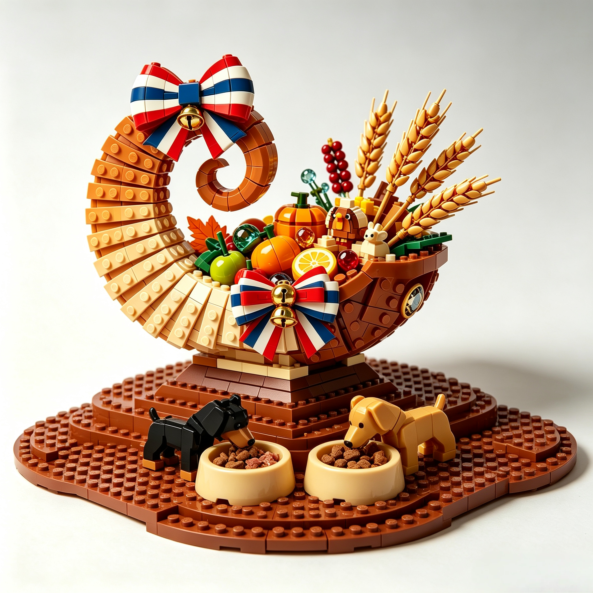 Harvest Cornucopia Thanksgiving Building Set