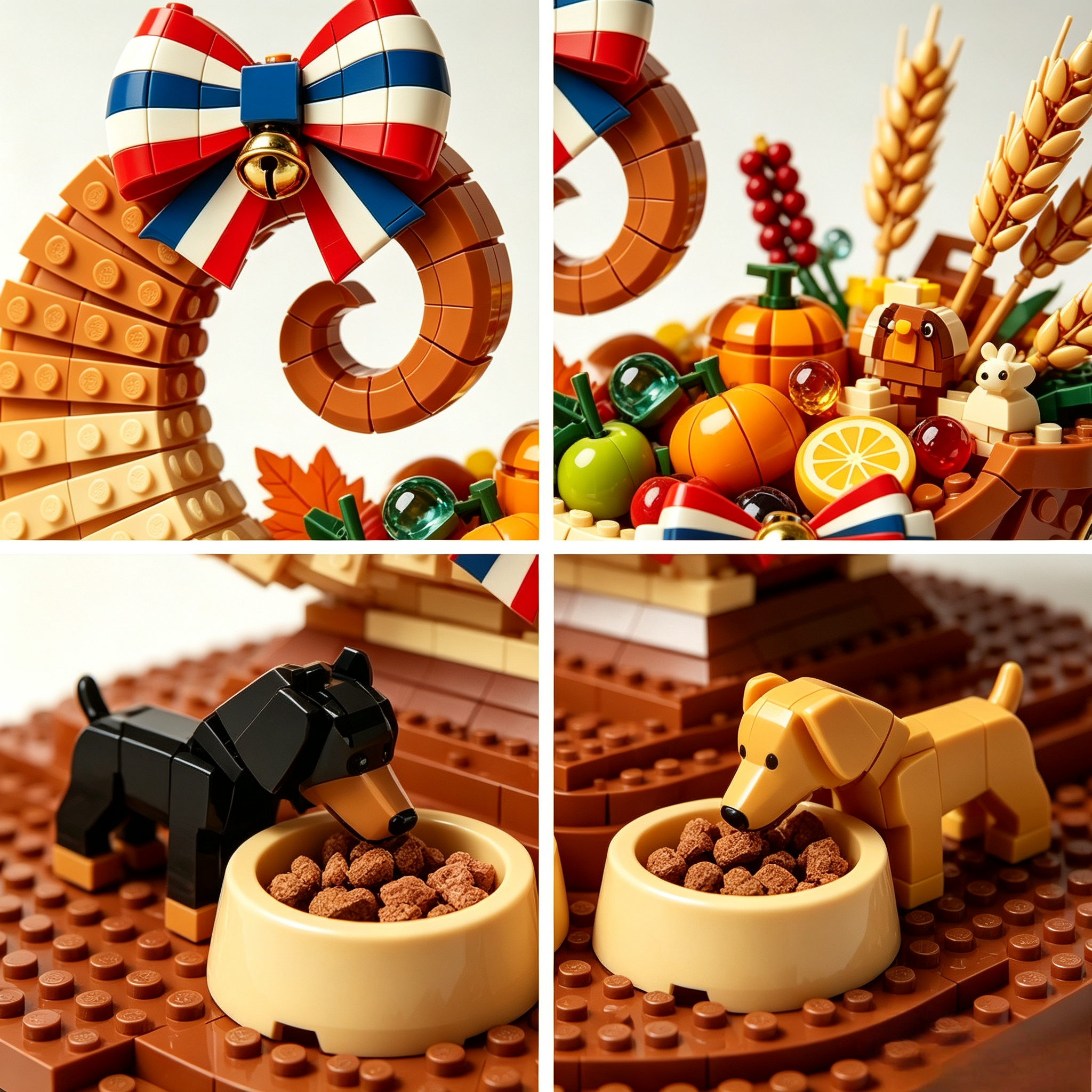 Harvest Cornucopia Thanksgiving Building Set