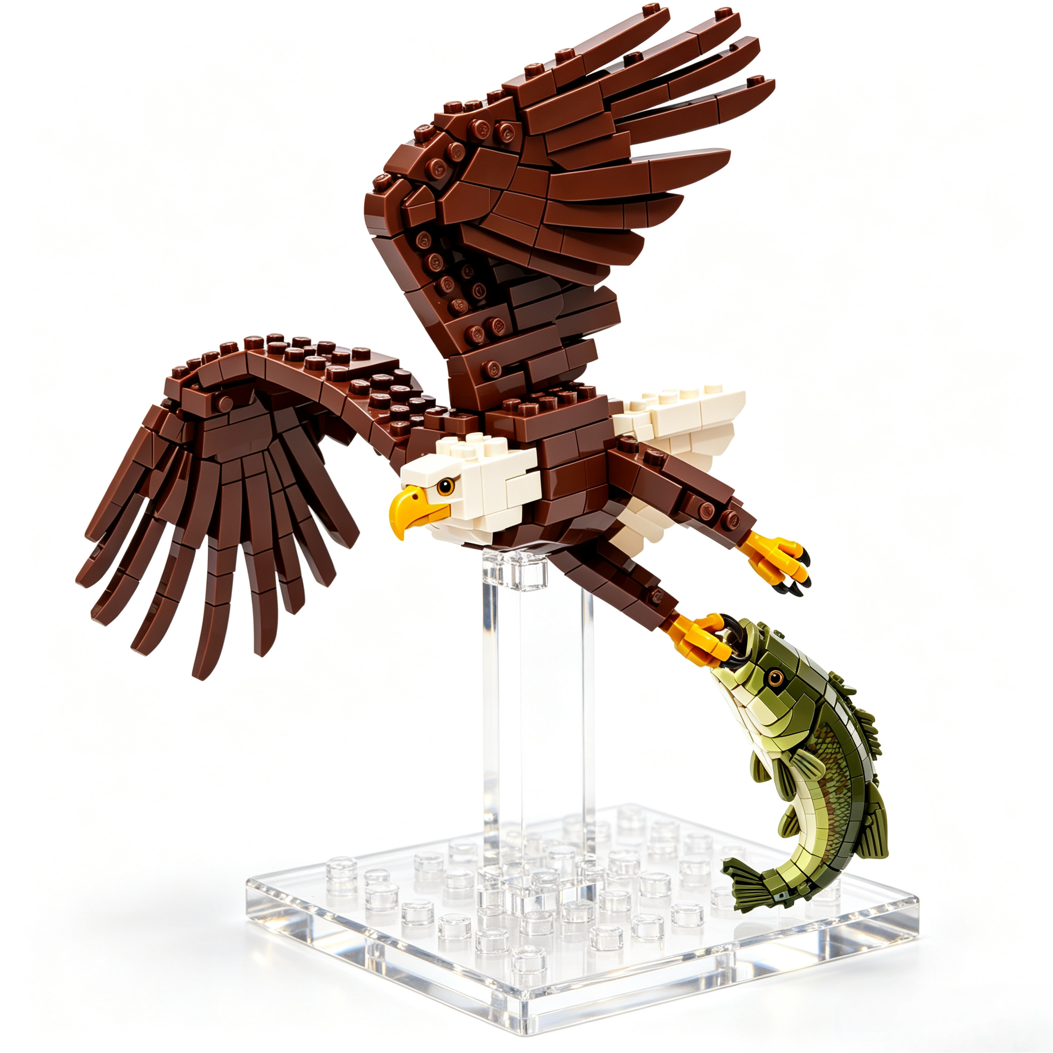 Bald Eagle Hunting Building Set