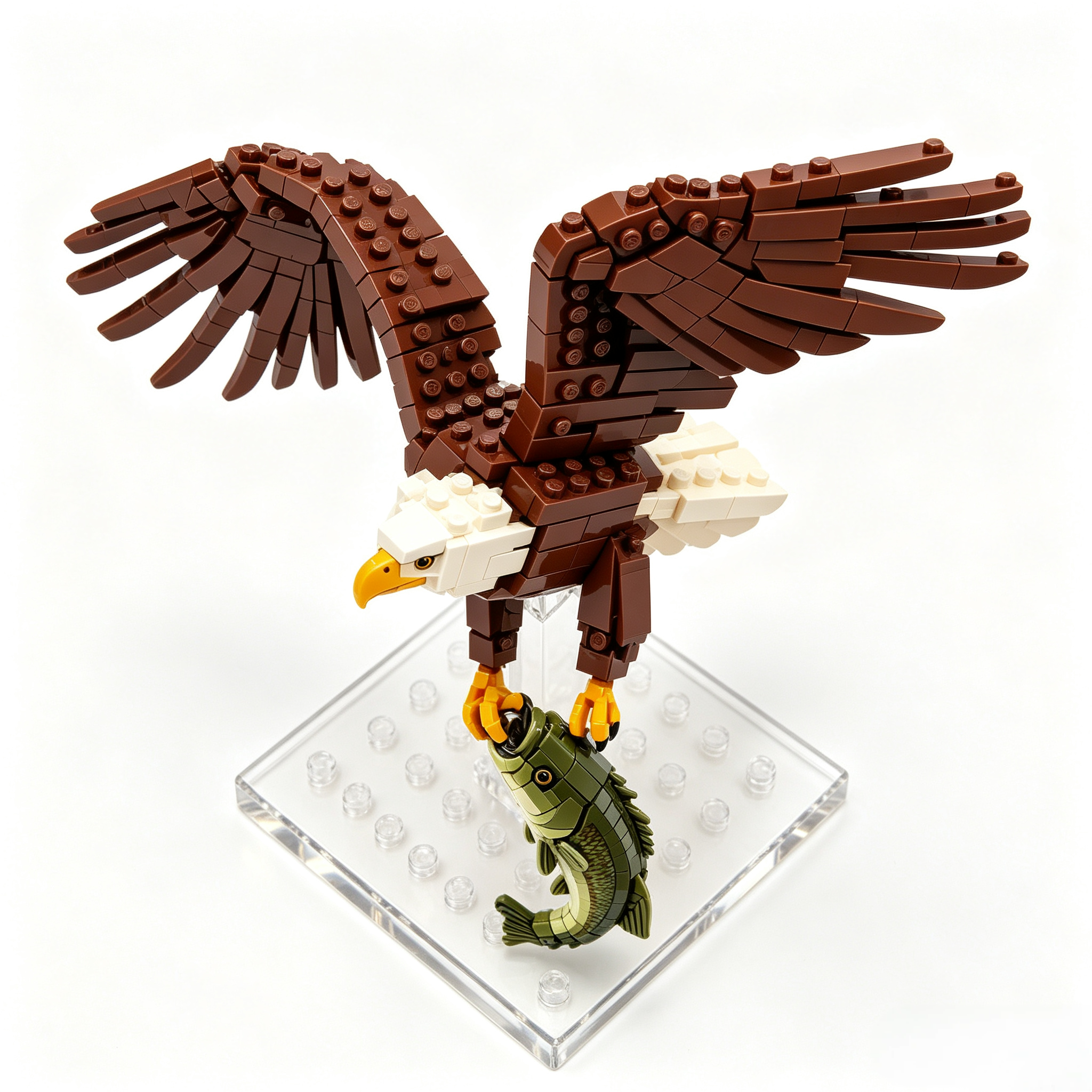 Bald Eagle Hunting Building Set