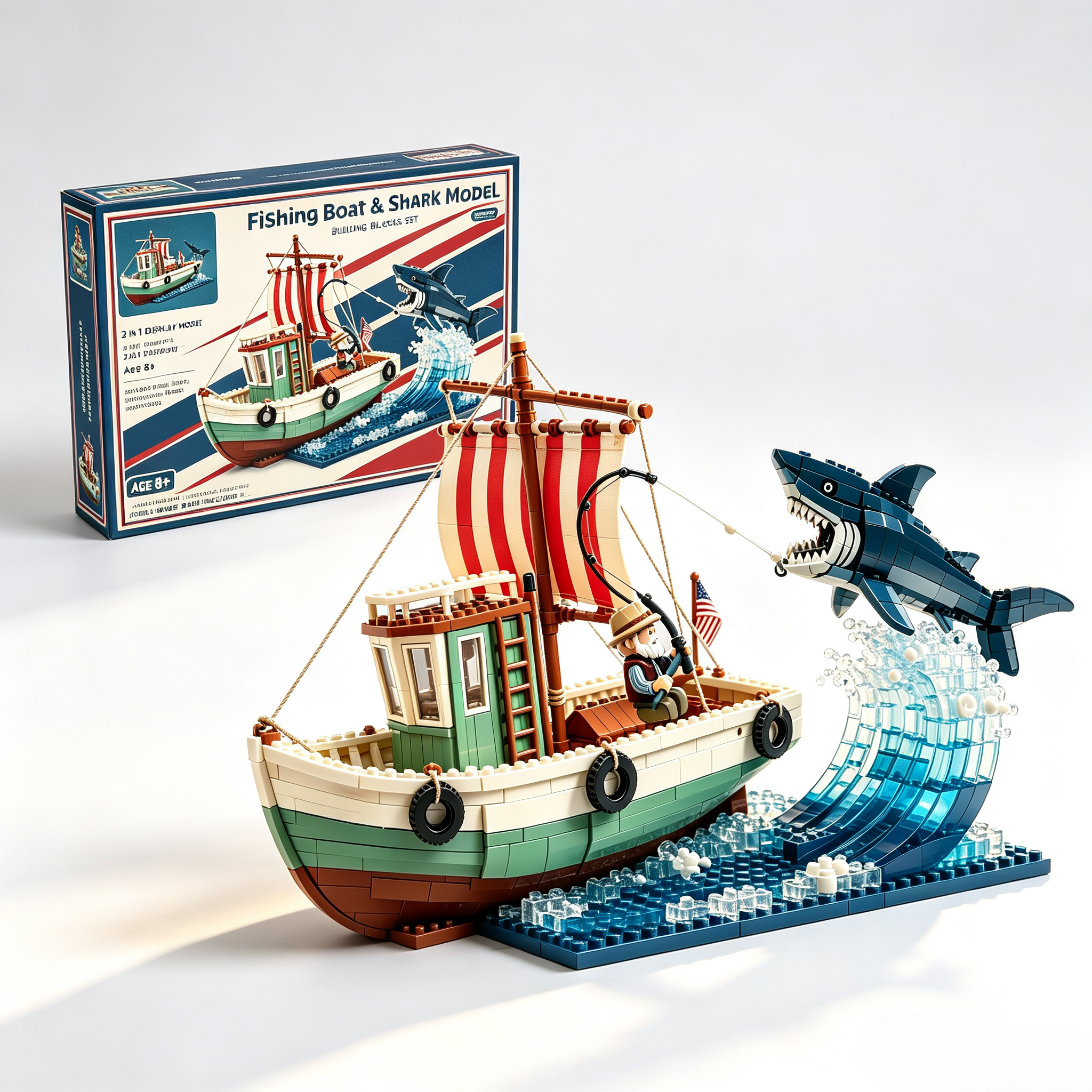 The Orca Deep‑Sea Shark Encounter Building Set