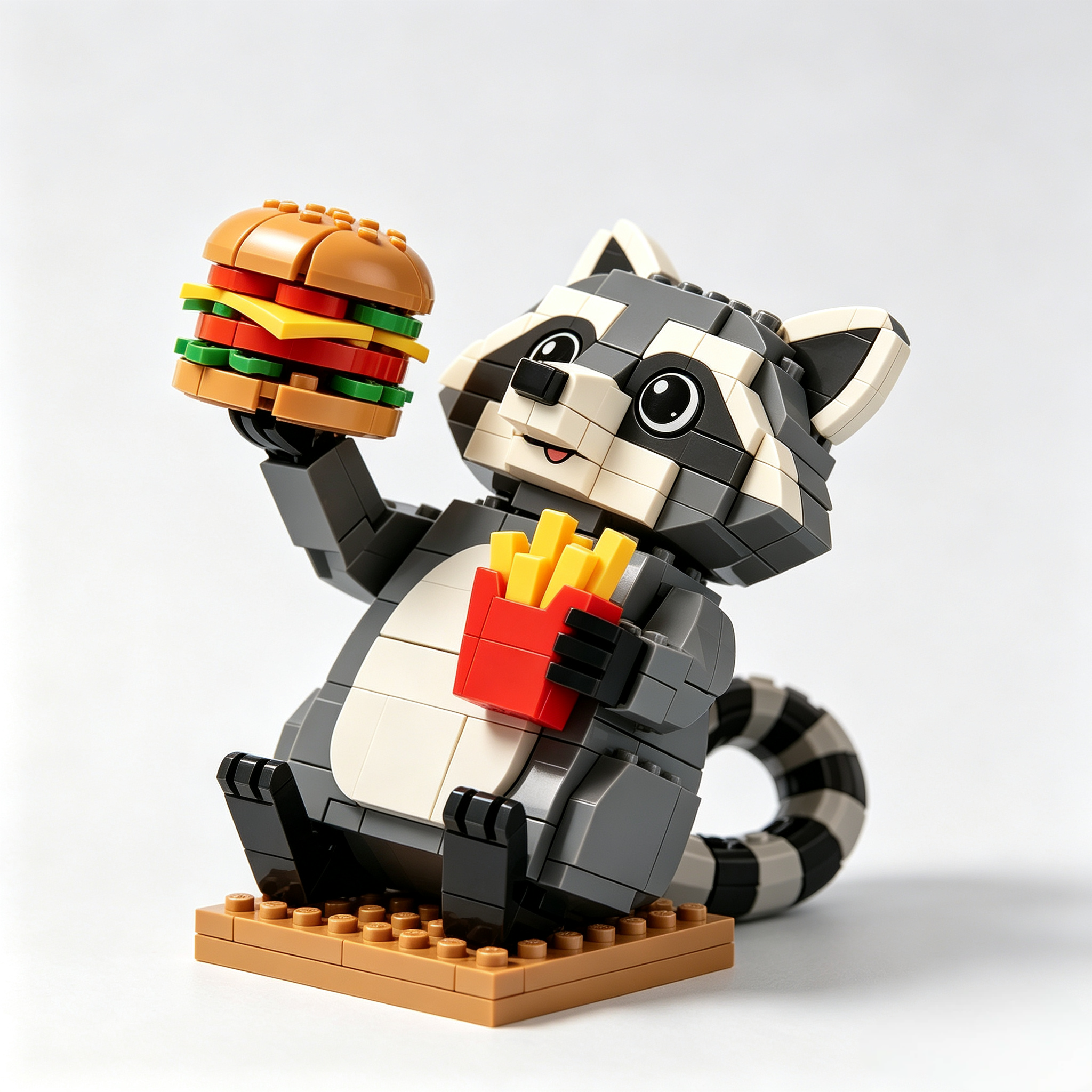 Raccoon Food‑Feast 7‑Day Treat Collectible Set