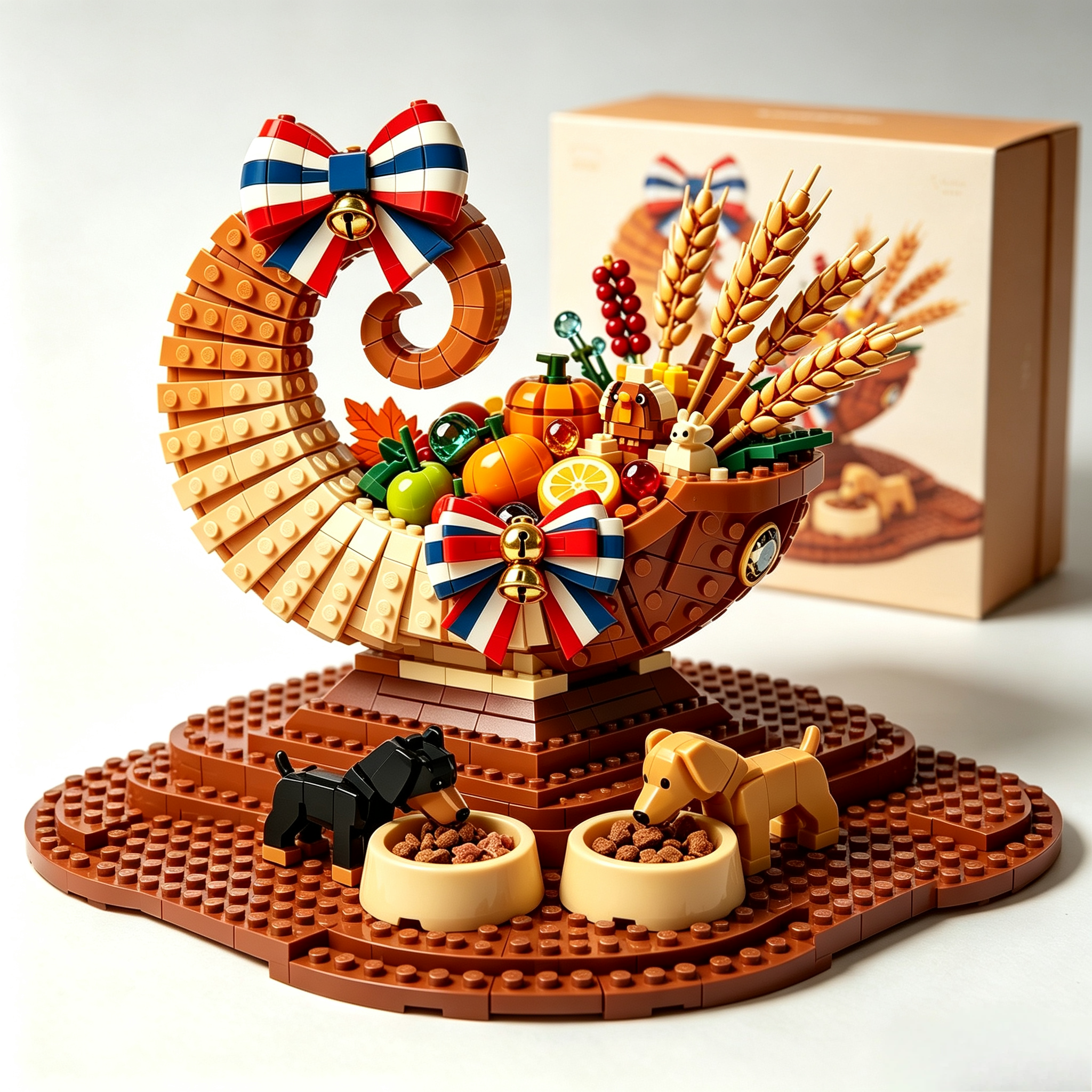 Harvest Cornucopia Thanksgiving Building Set