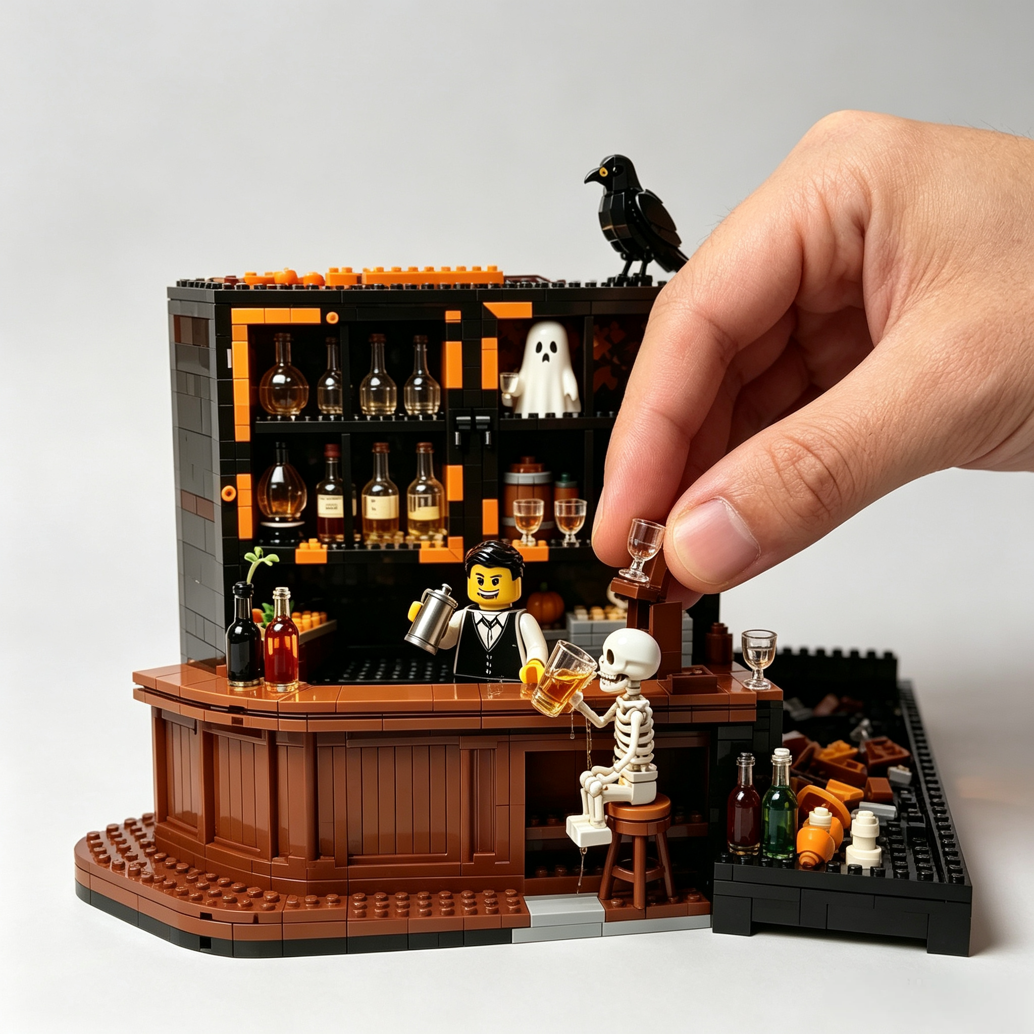 Halloween Bar Building Set