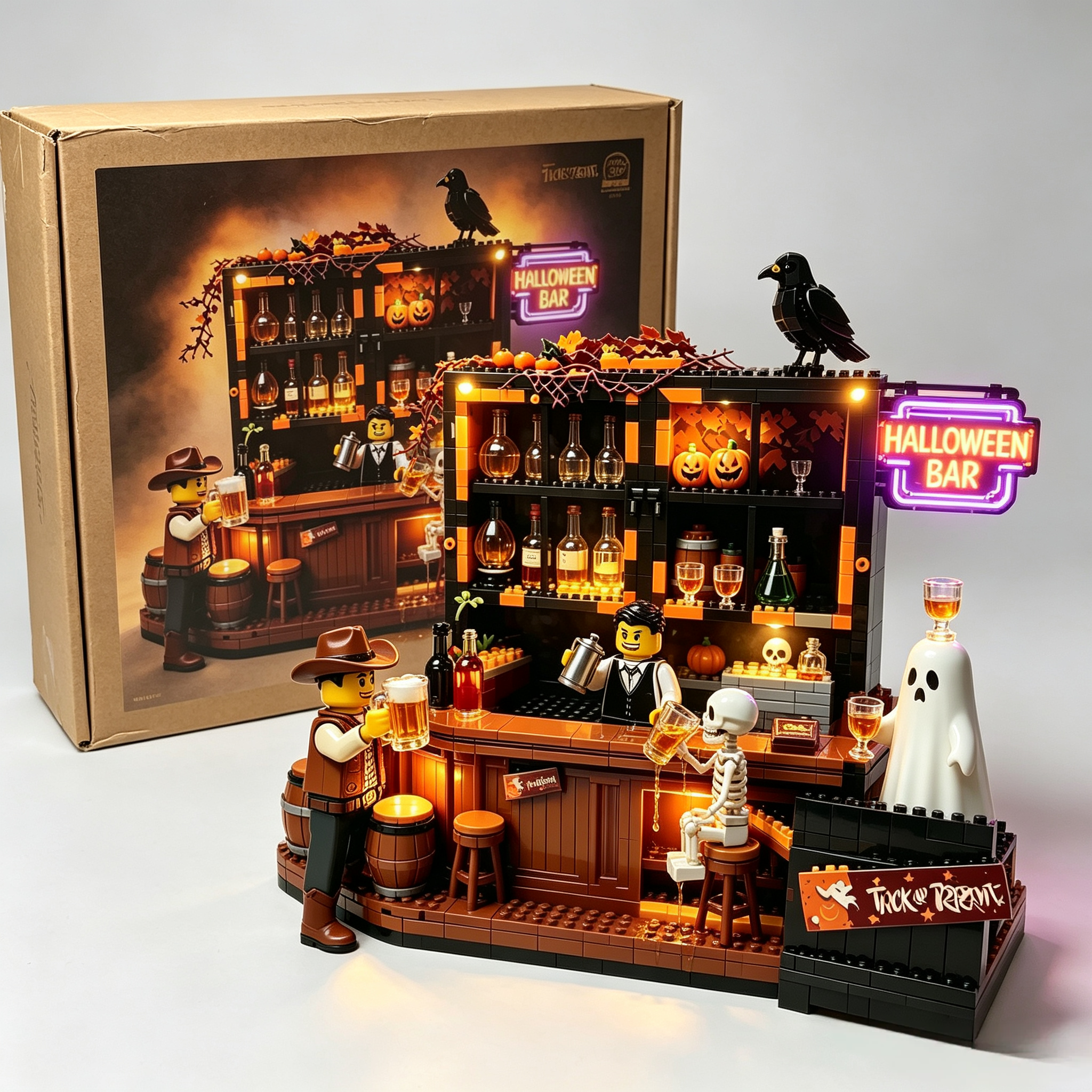 Halloween Bar Building Set
