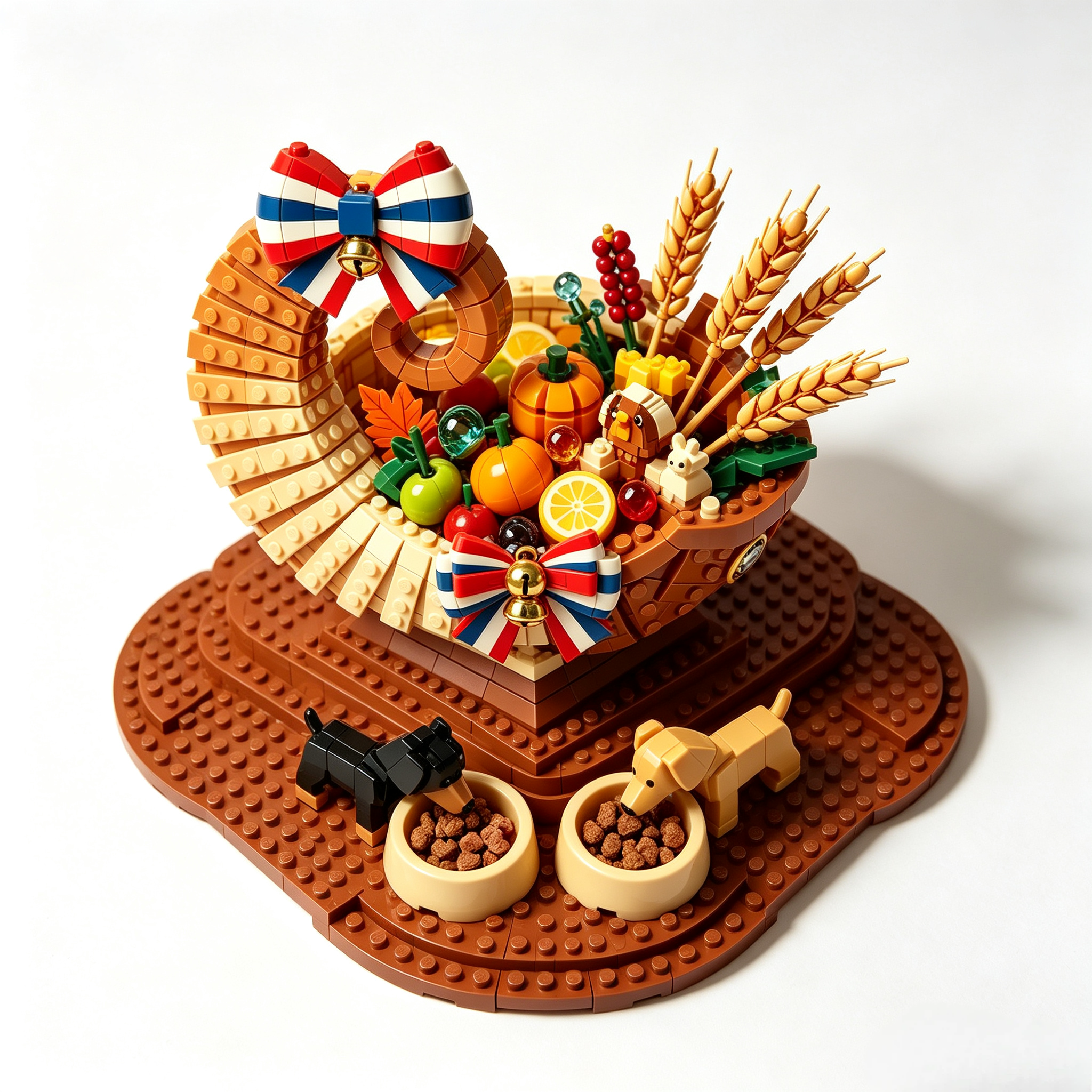 Harvest Cornucopia Thanksgiving Building Set