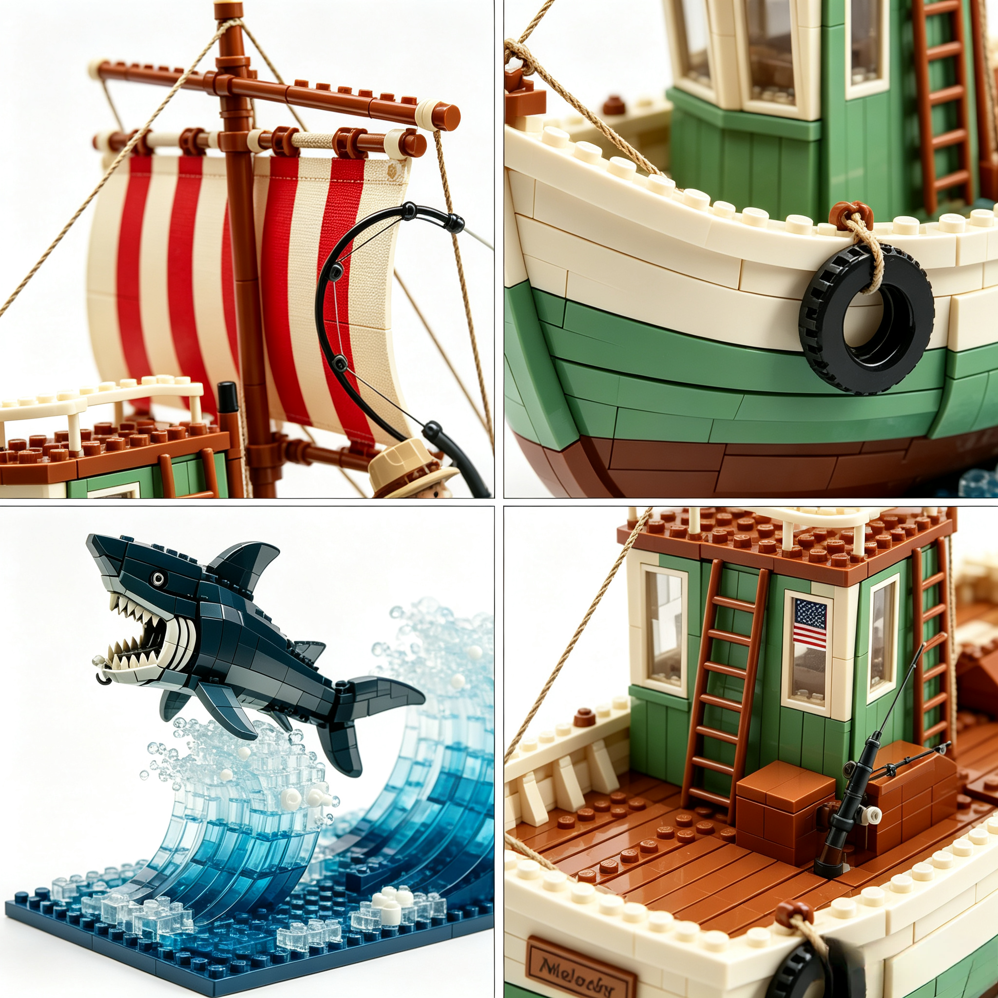 The Orca Deep‑Sea Shark Encounter Building Set
