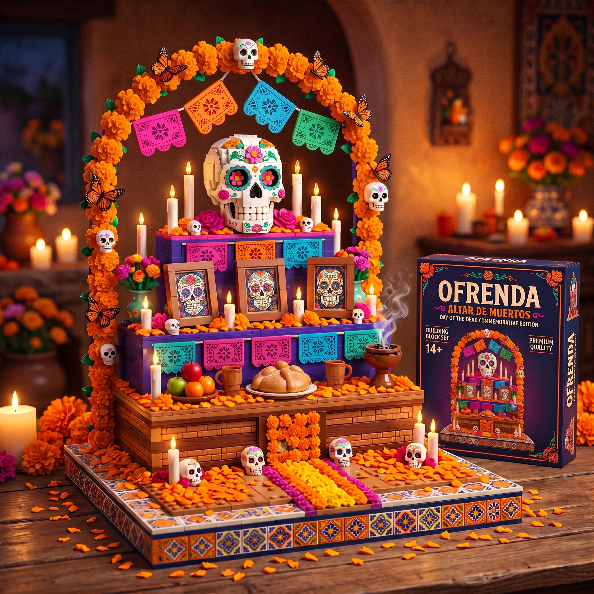 Day of the Dead Commemorative Ofrenda Altar Building Set—Limited edition 2026