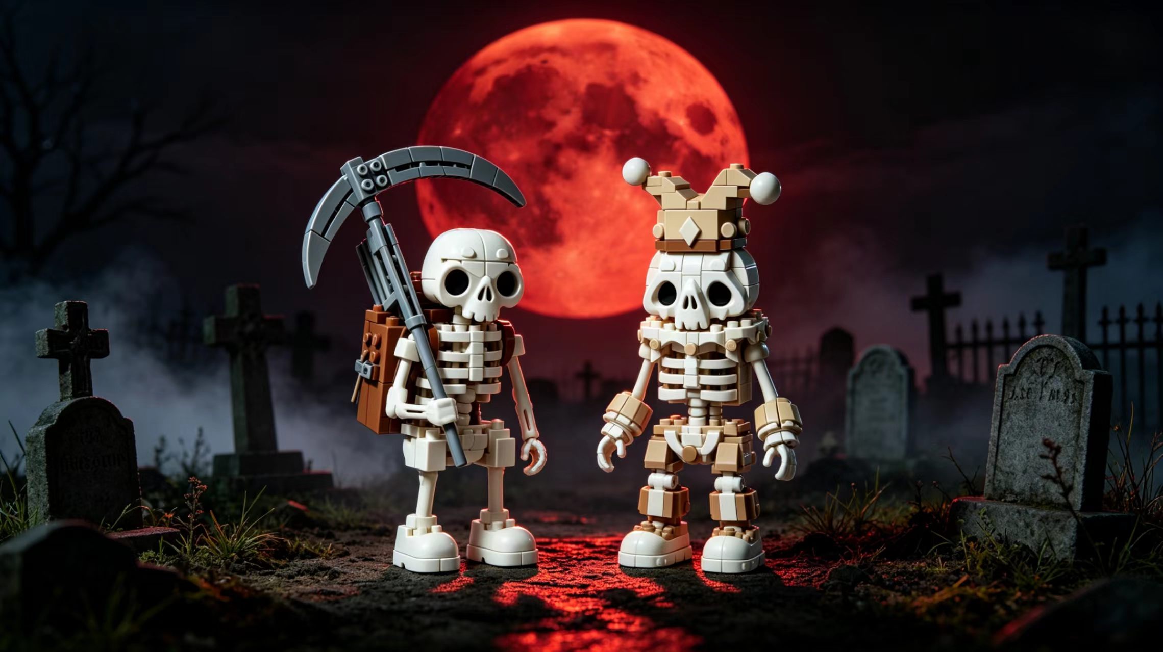 Foolish Court Jester Skeleton