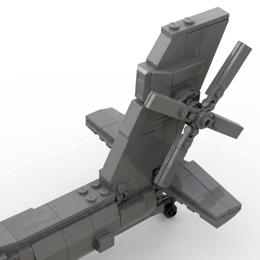 Premium Military Series: AH-64 Apache Attack Helicopter Building Block Set - 1024 Pcs