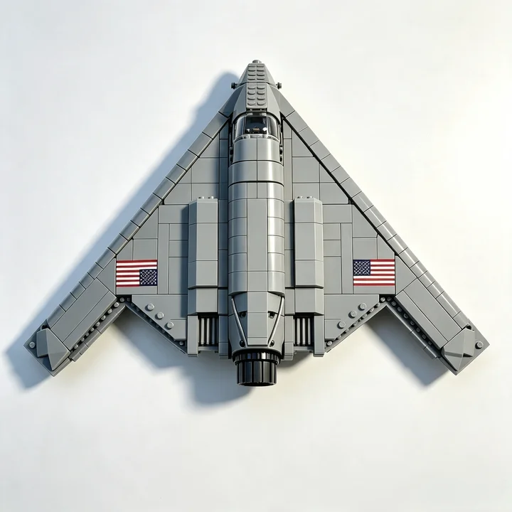 B-21 Raider Stealth Bomber Building Block Set - 2026 Labor Day Limited Edition (Collector's Version)