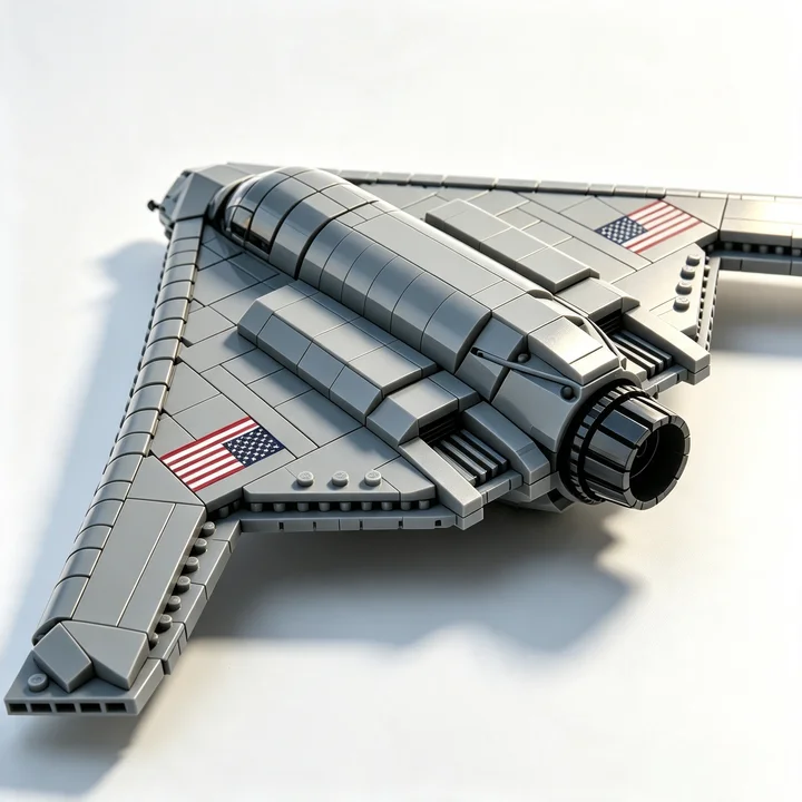 B-21 Raider Stealth Bomber Building Block Set - 2026 Labor Day Limited Edition (Collector's Version)