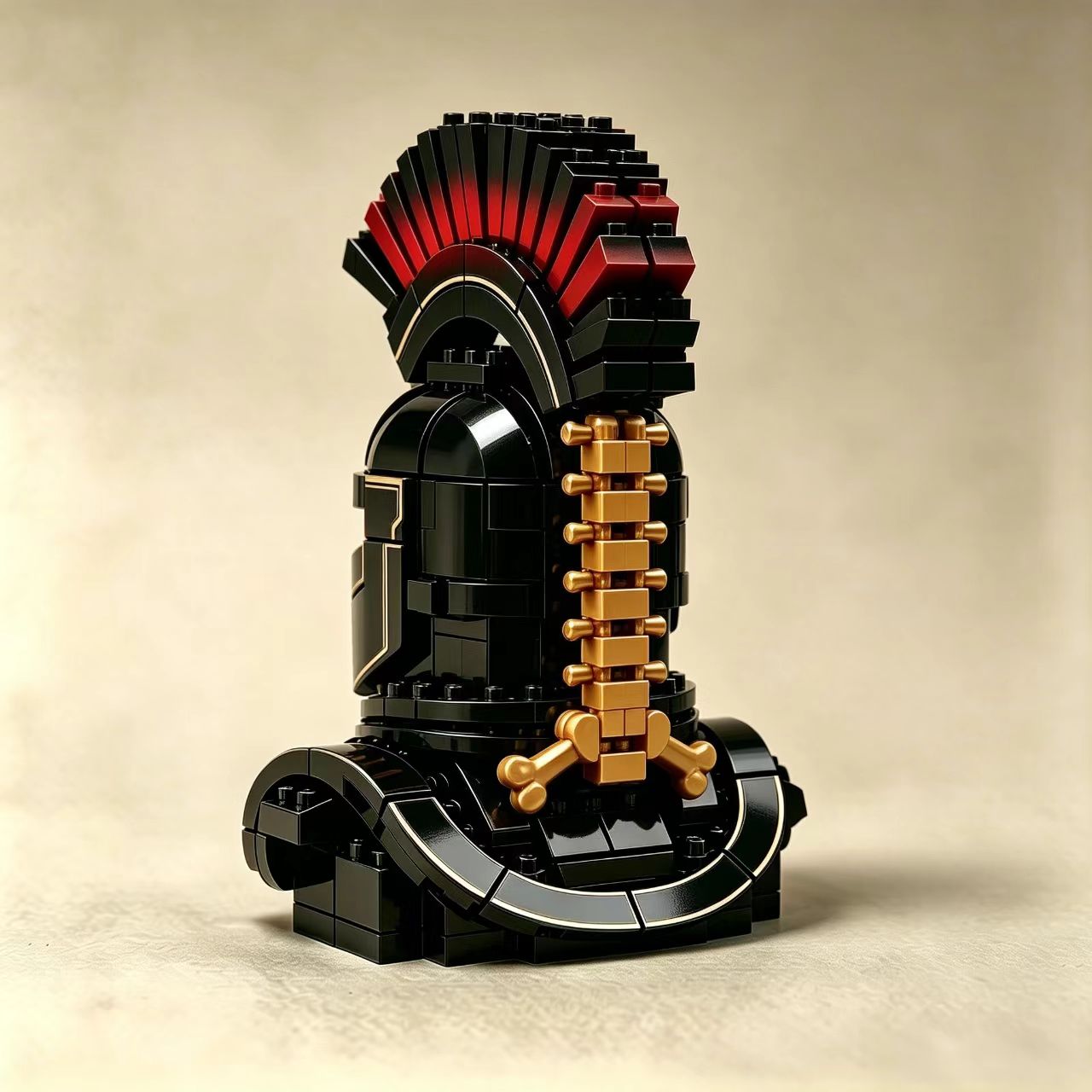 Odyssey Dark Hoplite Bust Building Set