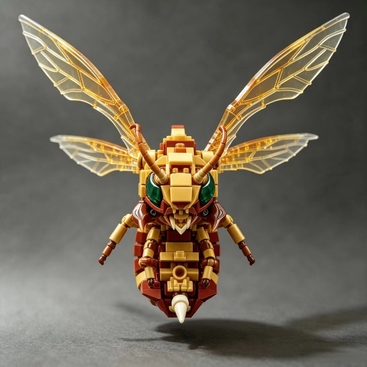 Fantasy Warrior Wasp Insect Building Blocks Set