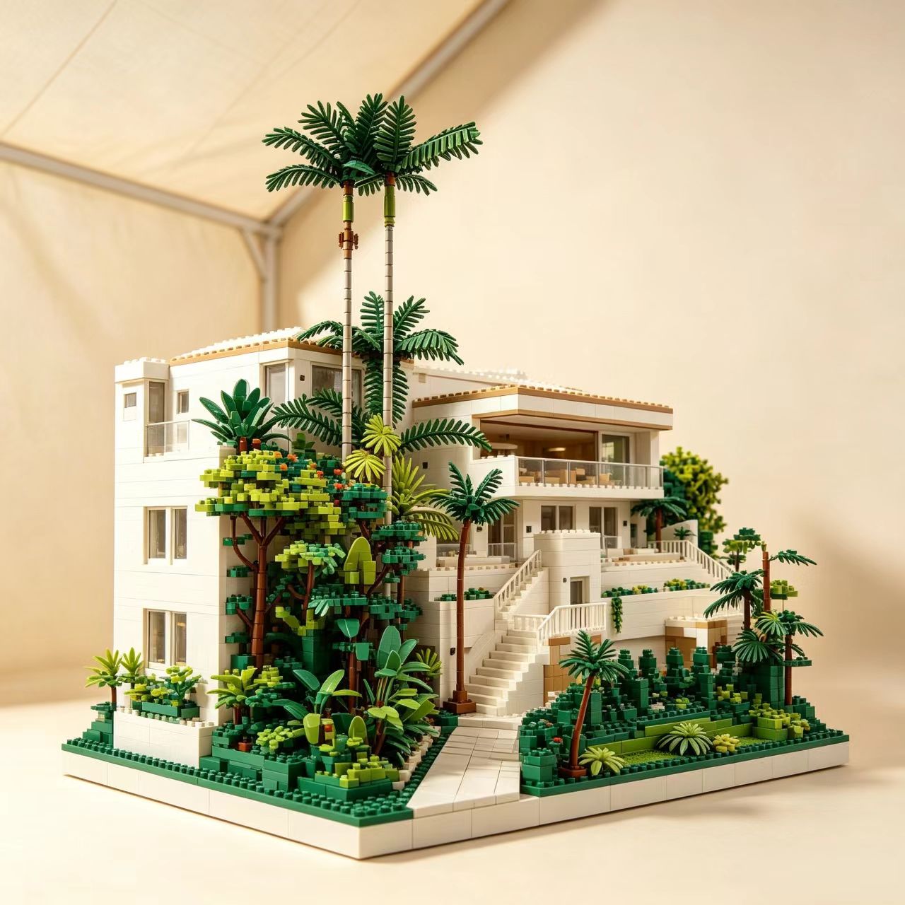 Palm Beach Villa Building Set