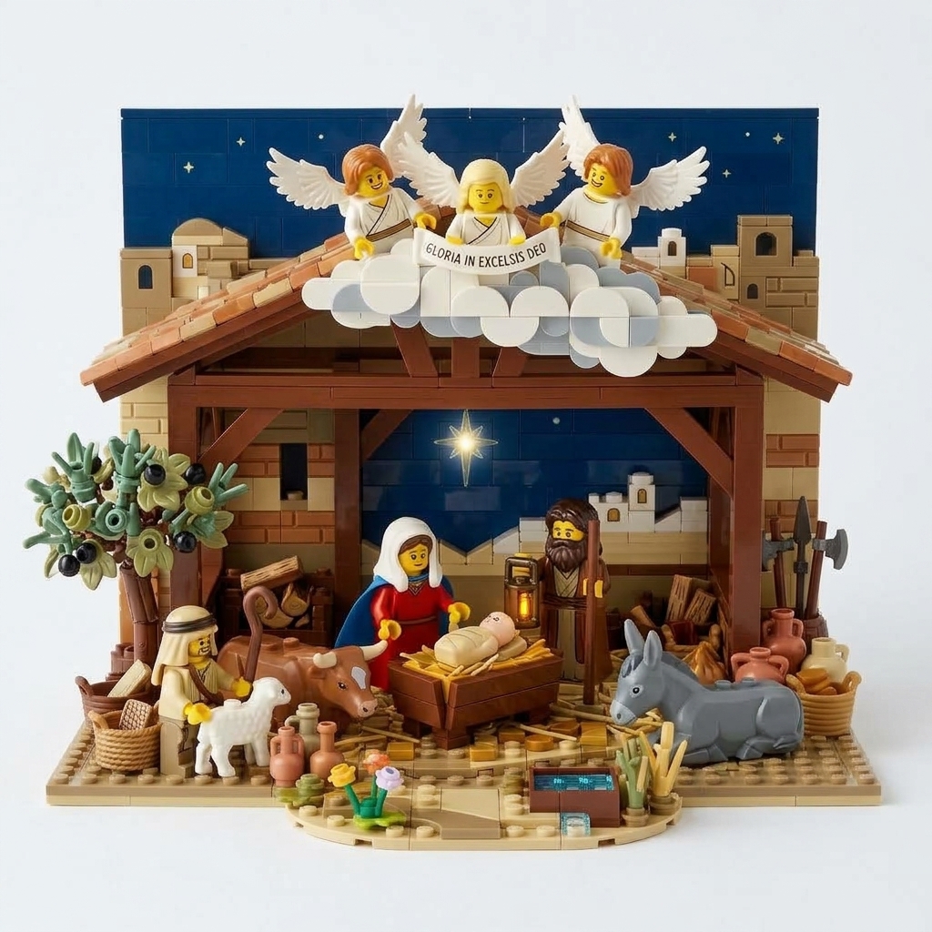The Nativity Scene Building Set
