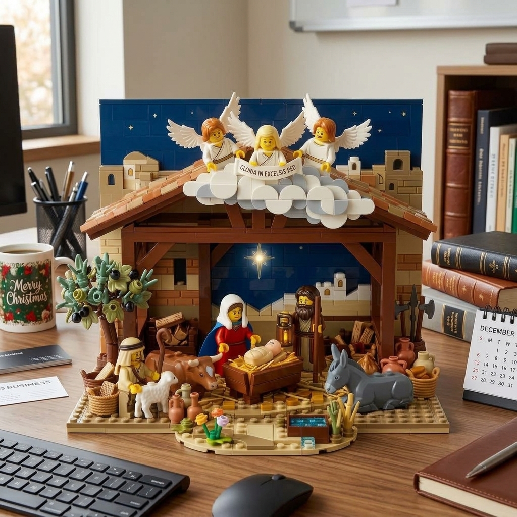 The Nativity Scene Building Set