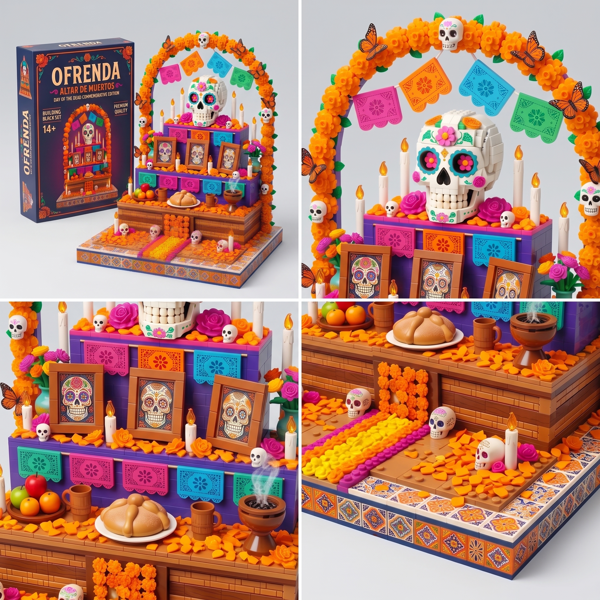 Day of the Dead Commemorative Ofrenda Altar Building Set—Limited edition 2026