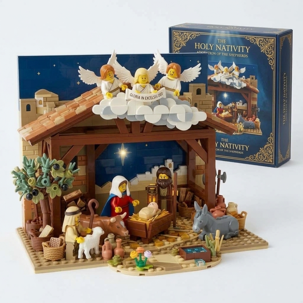The Nativity Scene Building Set