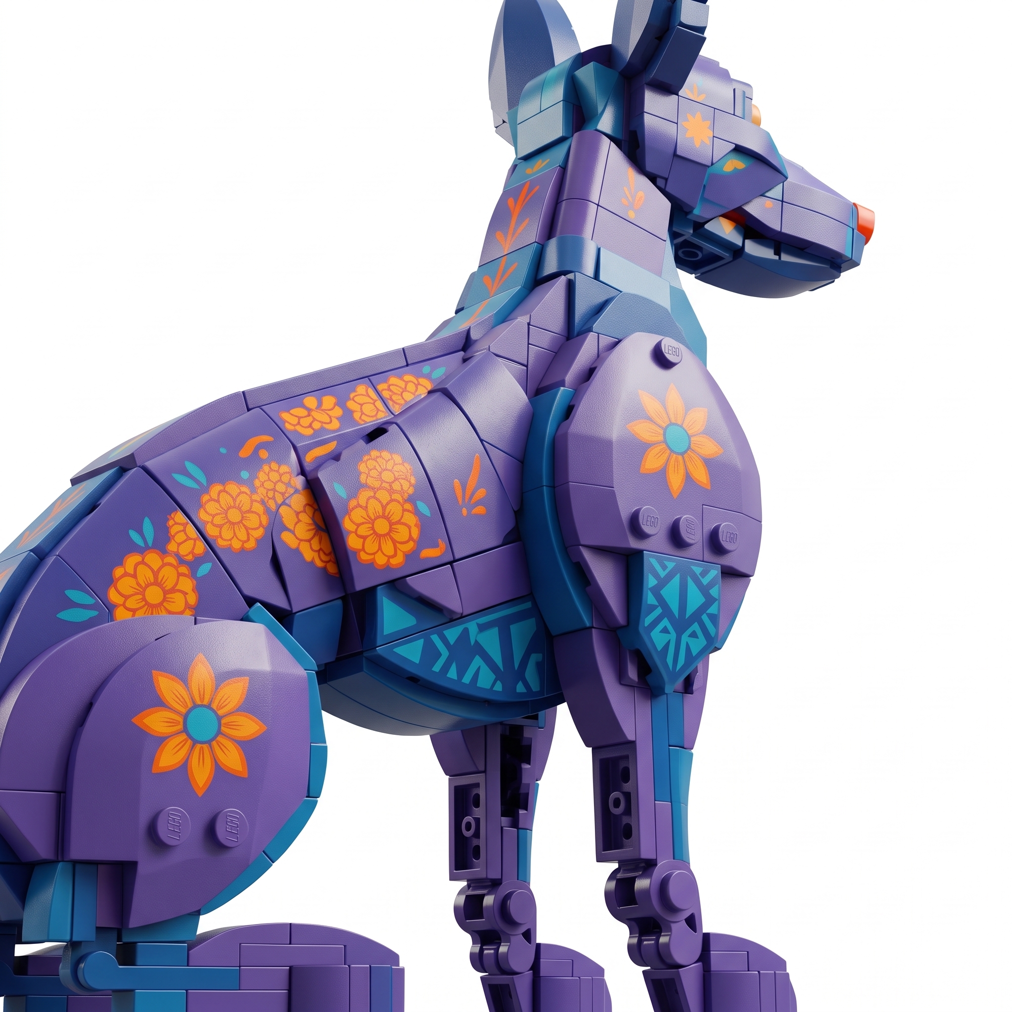 Day of the Dead Commemorative Edition Alebrije Spirit Dog Building Set