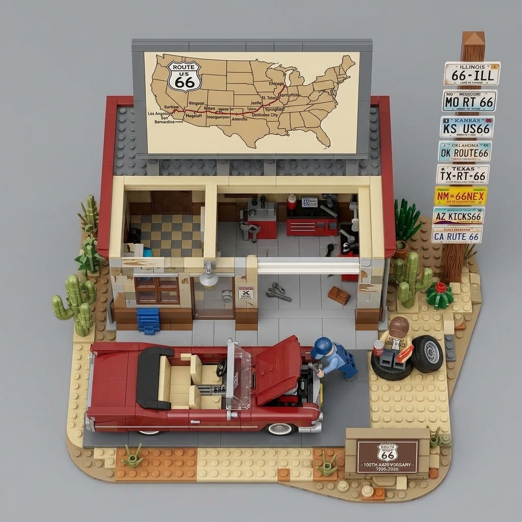 Desert‑Star Route‑66 100th‑Anniversary Repair Garage
