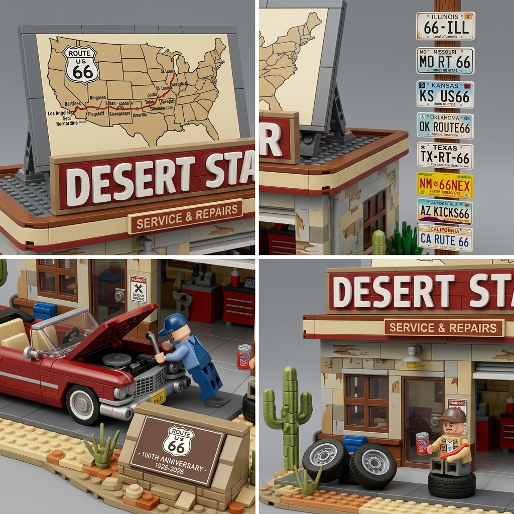 Desert‑Star Route‑66 100th‑Anniversary Repair Garage