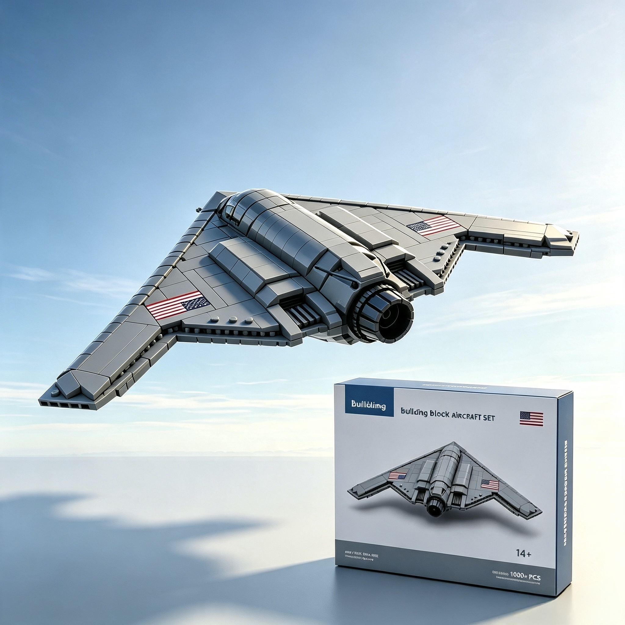 B-21 Raider Stealth Bomber Building Block Set - 2026 Labor Day Limited Edition (Collector's Version)
